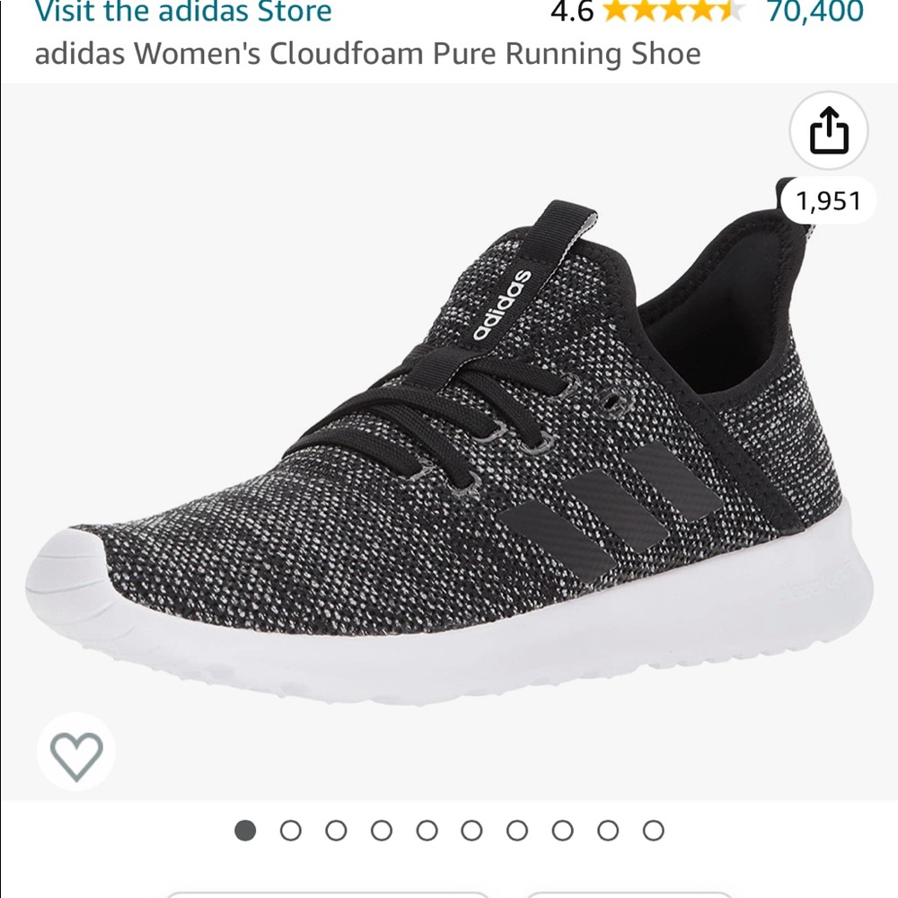 New in box! Adidas Cloudfoam Pure running shoe